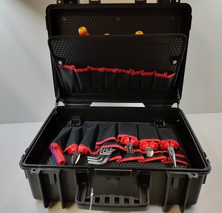 KNIPEX Werkzeugkoffer Robust 23 Start Elektro (Art. 002134HLS2)