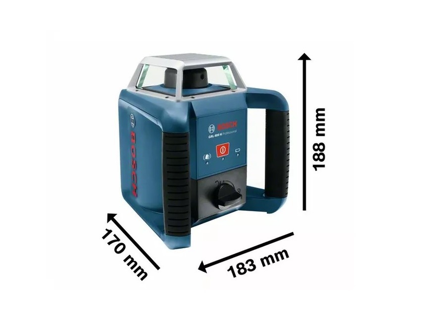 Bosch Rotationslaser GRL 400 H Professional + LR 1 Professional (Art. 0601061800)