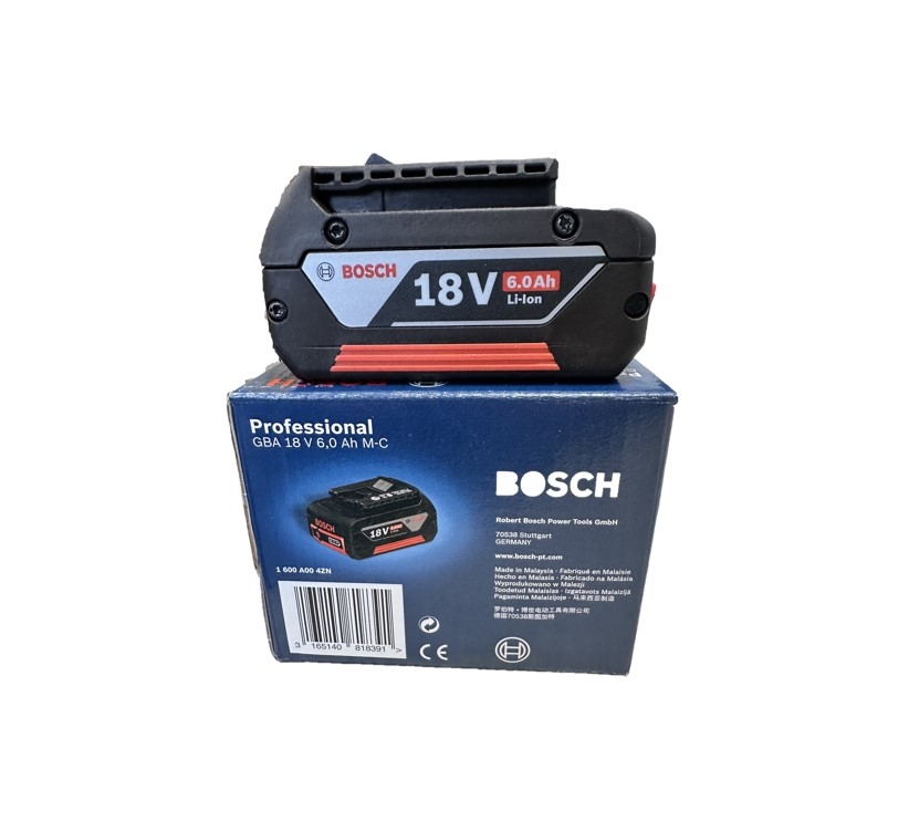 BOSCH GBA 18V Einschub-Akku 6,0Ah (Art. 1600A004ZN)