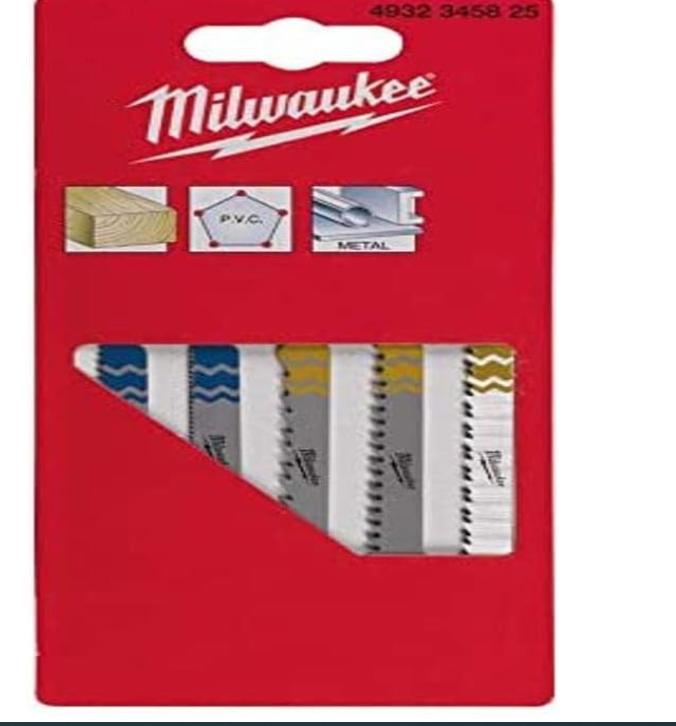 Milwaukee Stichsägeblatt Set 5-teilig (Art.: 4932345825)